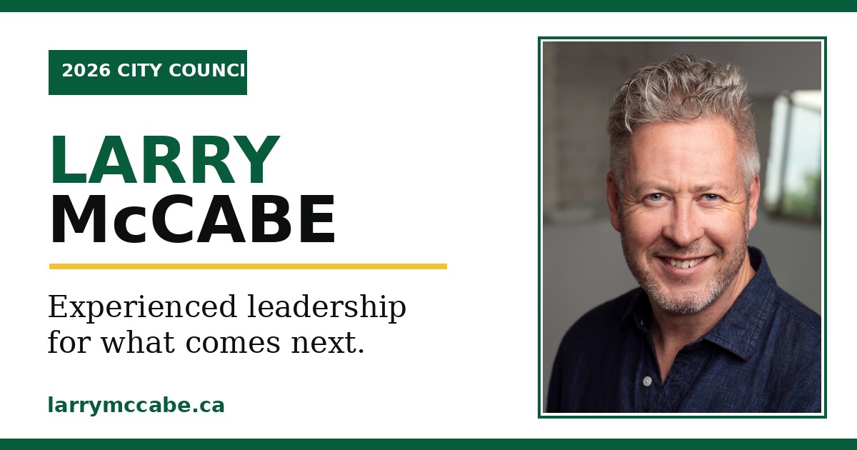 Larry McCabe | Stratford City Councillor | 2026 Election