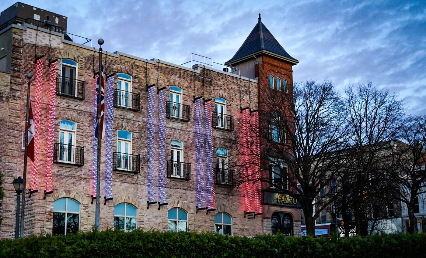 Historic downtown Stratford building